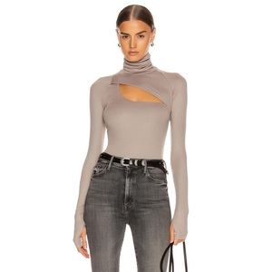 Cutout turtleneck